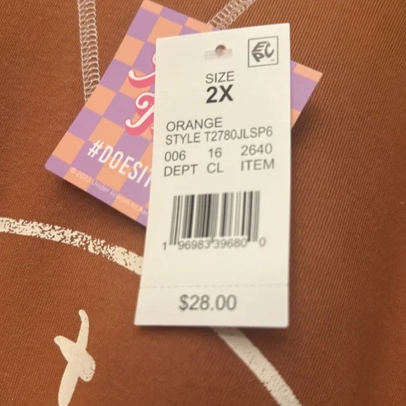 Orange Ascot + Hart Sweatshirt - Picture 3 of 6